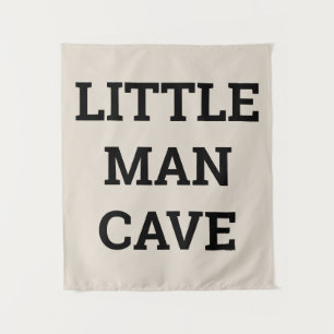 Kleiner Mann Höhle Jungenzimmer Kinderzimmer Wand Wandteppich