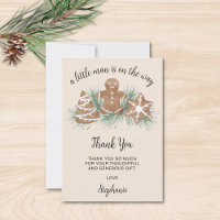 Kleiner Mann Lebkuchen Weihnachten Baby Shower