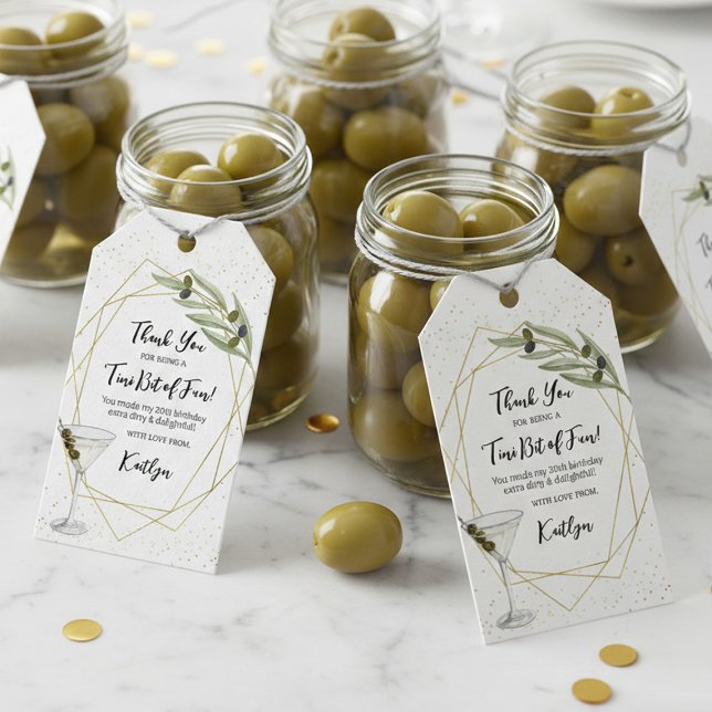 Kleiner Martini-Spaß Soiree Geschenkanhänger (Von Creator hochgeladen)