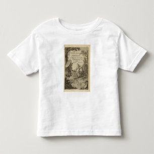 Kleiner moderner Atlas des Titelblattes Kleinkind T-shirt