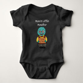 Kleiner Monster-Baby-Bodysuit der lustigen Mama Baby Strampler