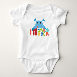 kleiner Monster Baby Strampler