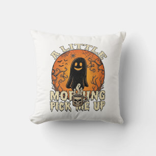 Kleiner Morgen-Pick-Me-Up-Halloween-Geist-Totenkop Kissen
