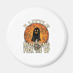 Kleiner Morgen-Pick-Me-Up-Halloween-Geist-Totenkop Magnet