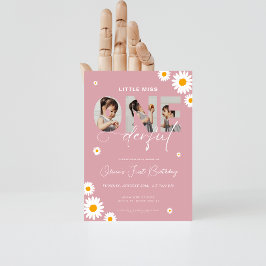 Kleiner Muss 1. Geburtstag 3 Foto Tag Einladung