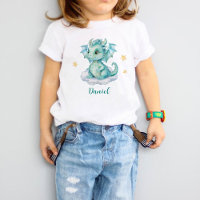 Kleiner Niedlicher Dragon Baby T - Shirt