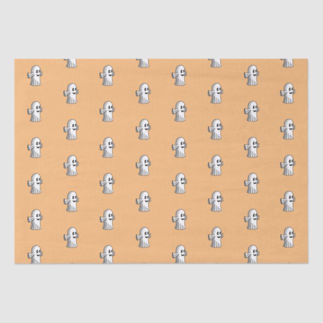 Kleiner Niedlicher Geist Seidenpapier (Vorderseite)
