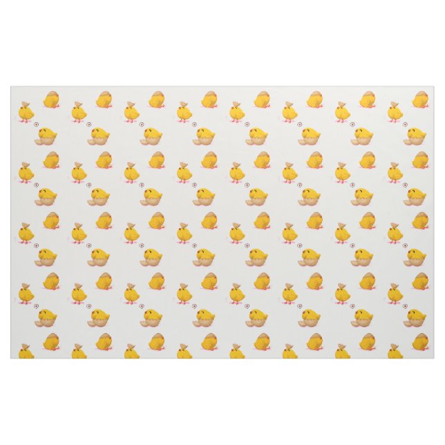 Kleiner niedlicher Küken Stoff (Fat Quarter (45,7 x 55,9 cm))