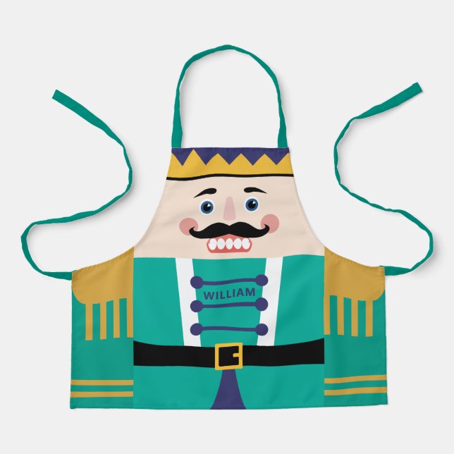 Kleiner Nutcracker Niedliches Kostüm für Kinder Schürze (Vorderseite)