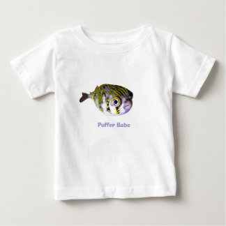 Kleiner Ozean Kreter Puffer Fisch Baby T-shirt