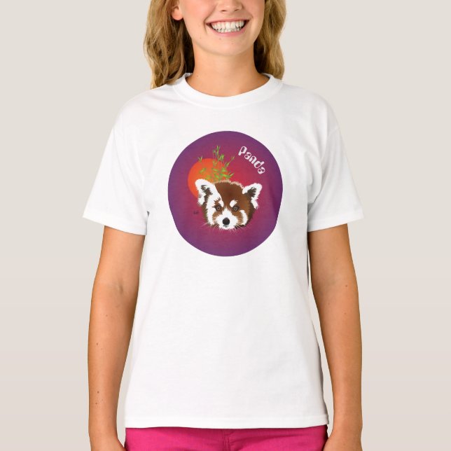 Kleiner Panda (Ailurus fulgens) - Shirt (Vorderseite)