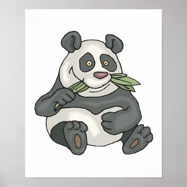 Kleiner Panda-Bär Poster (Vorne)