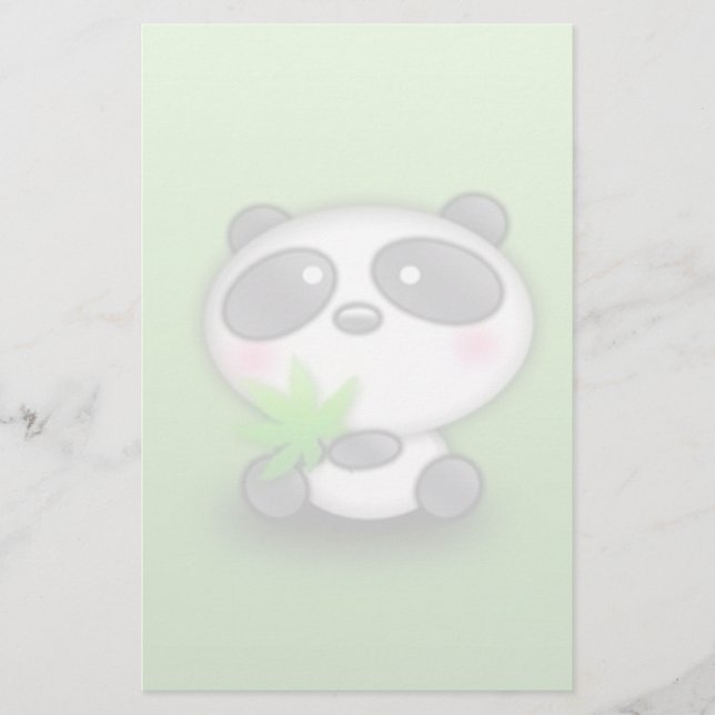 Kleiner Panda CUB Briefpapier (Vorderseite)