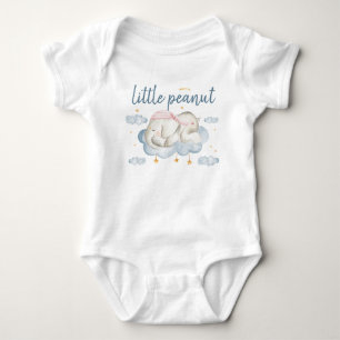 Kleiner Peanut-Schlafanzug Elephant Baby Bodysuit Strampler