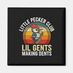 Kleiner Pecker Club Lil Gents Funny Magnet