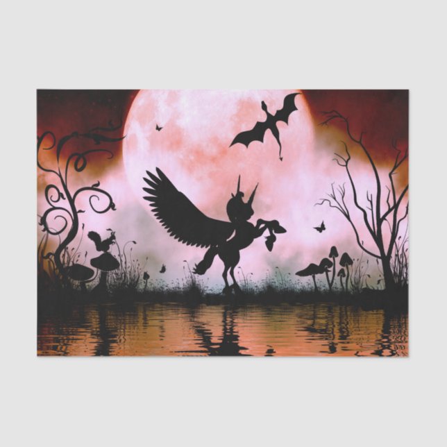 Kleiner Pegasus Seidenpapier (Vorderseite)