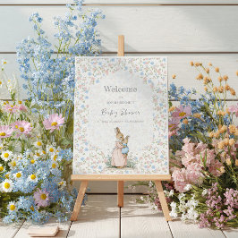 Kleiner Peter Rabbit und Mama Willkommen Poster