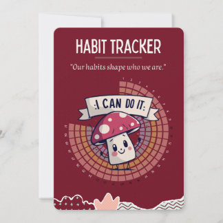 kleiner Pilz-Habit-Tracker
