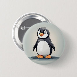 Kleiner Pinguin Button