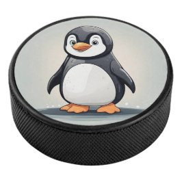 Kleiner Pinguin Eishockey Puck