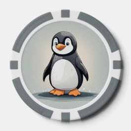 Kleiner Pinguin Pokerchips