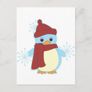 Kleiner Pinguin Postkarte