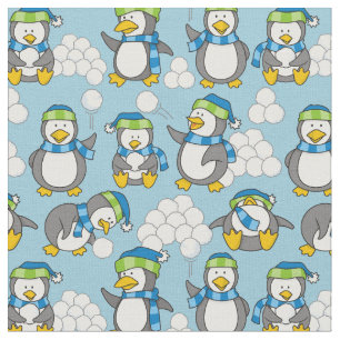 Kleiner Pinguinhintergrund Stoff
