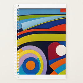 Kleiner Planer Modernes, abstraktes Design