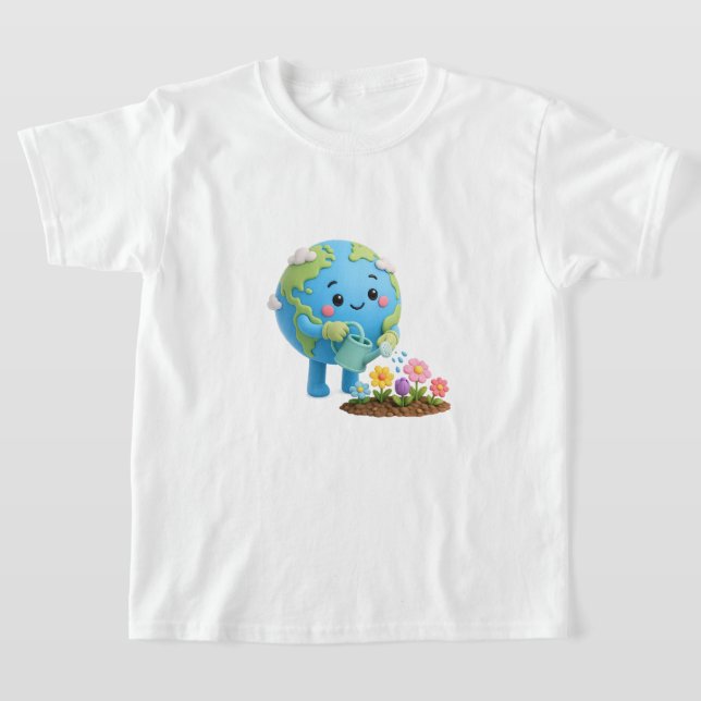 Kleiner Planeten-Gärtner T-Shirt (Ablage )