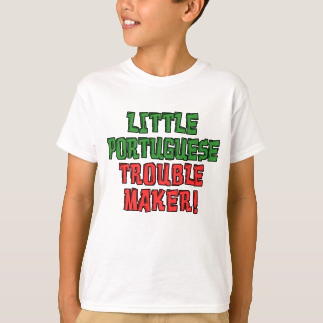 Kleiner portugiesischer Unruhestifter T-Shirt (Vorderseite)