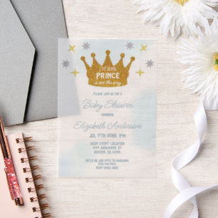 Kleiner Prinz Baby Shower für Jungen