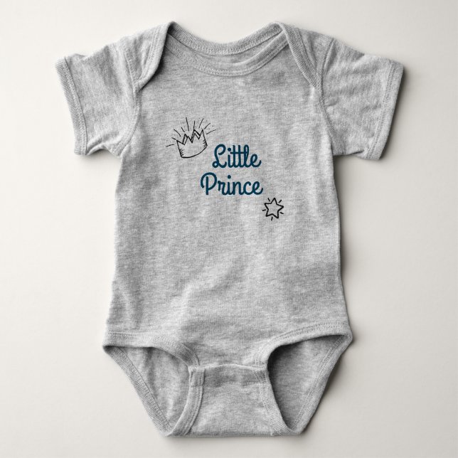 Kleiner Prinz Baby Strampler (Vorderseite)