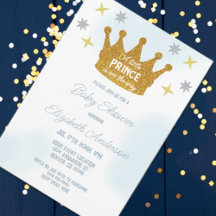 Kleiner Prinz Jungen-Baby-Party