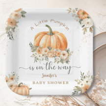 Kleiner Pumpkin auf dem Weg Boho Fall Baby Dusche
