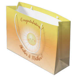 Kleiner Ray mit Sonnenschein-Baby-Dusche Große Geschenktüte