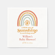 Kleiner Ray von Sunshine Boho Rainbow Baby Shower