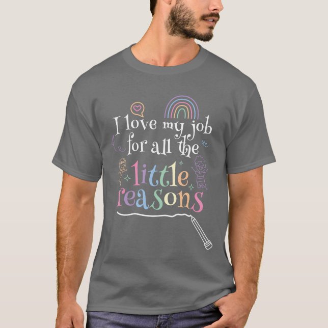 Kleiner Reasonseacher-Schüler T-Shirt (Vorderseite)