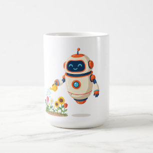 Kleiner Robotergärtner Kaffeetasse