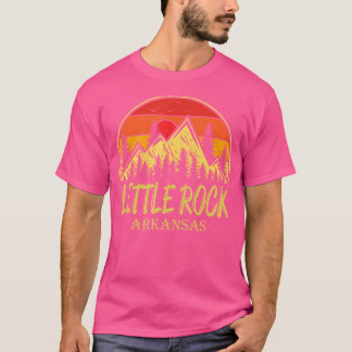 Kleiner Rock Arkansas Ar Mountains Wandern Souv T-Shirt