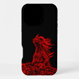 Kleiner roter Drache iPhone 16 Pro Max Hülle