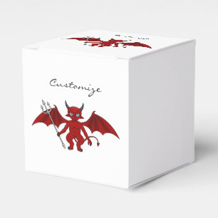 Kleiner roter Teufel Thunder_Cove Geschenkschachtel