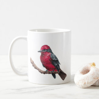 Kleiner roter Vogel Kaffeetasse