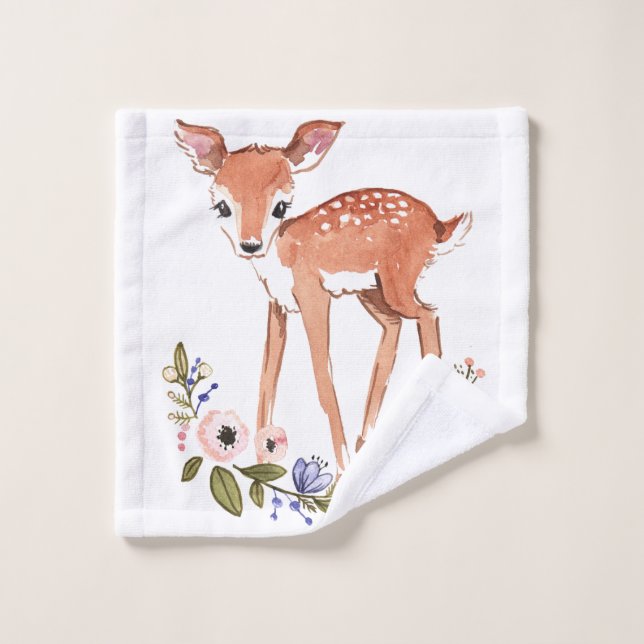 Kleiner Rotwild Washcloth für Babys Waschlappen (Waschlappen)