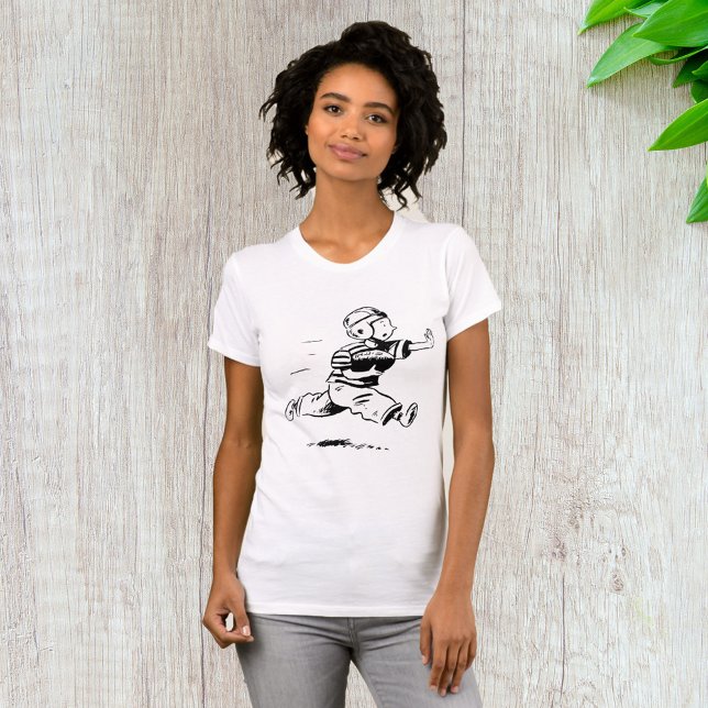 Kleiner, rücklaufender T - Shirt für Frauen (Von Creator hochgeladen)