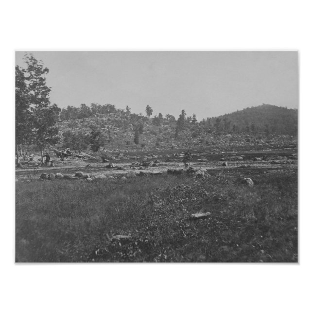 Kleiner Runder Top - 1863 Fotodruck (Vorne)