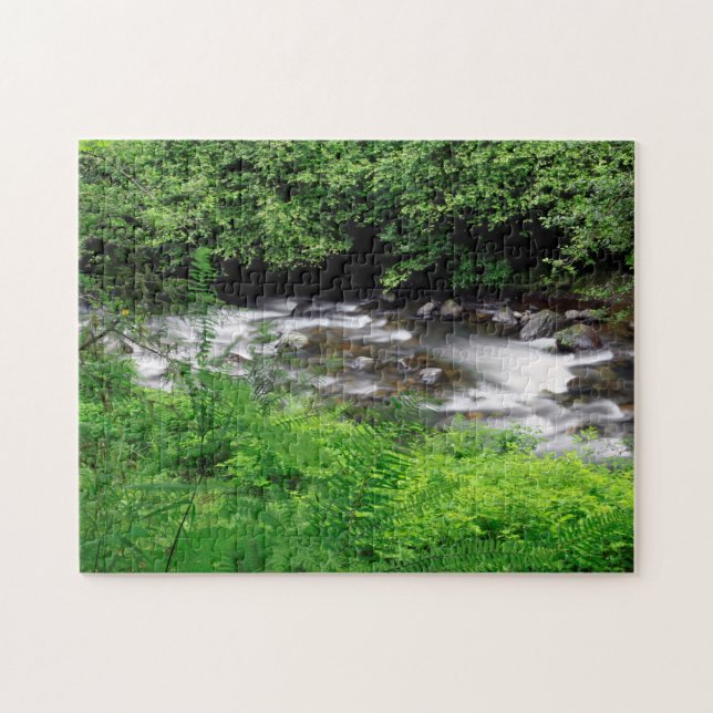 Kleiner Sandfluss und Ferne (Horizontal)