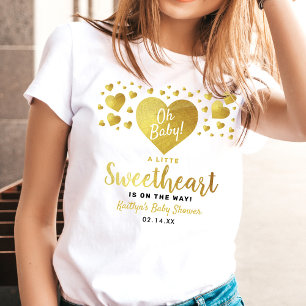 Kleiner Schatz Valentinstag Baby Shower T-Shirt