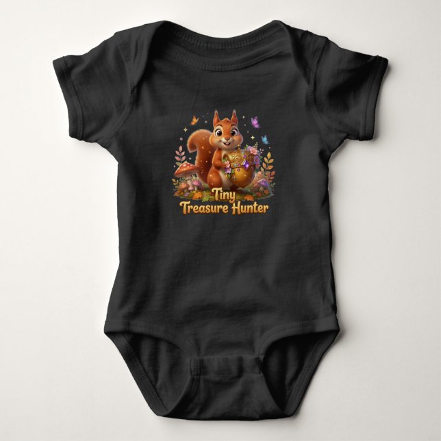 Kleiner Schatzjäger Baby Strampler (Vorderseite)