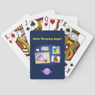 Kleiner Schlaf-Engel-Spielkarten Spielkarten