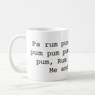 Kleiner Schlagzeuger-Junge Kaffeetasse